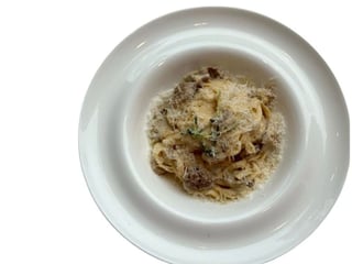 Паста з білими грибами