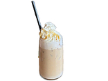 Karamelové ice latte