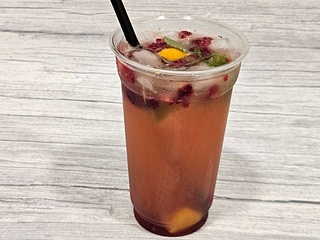 Limonáda mango-malina