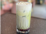 Borůvková matcha