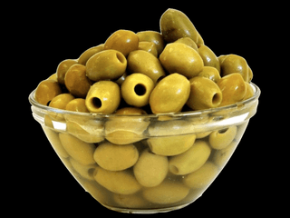 Оливки зелені