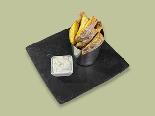 House fries with aioli