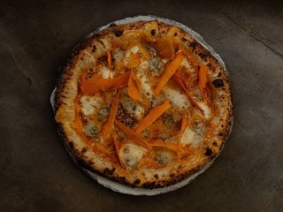 Pumpkin spice pizza