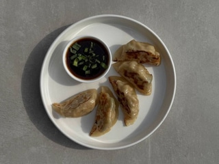 🥟Гьодза з куркою та креветками