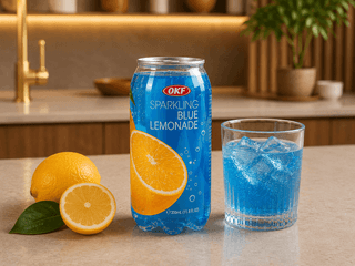 Sparkling Blue Lemonade