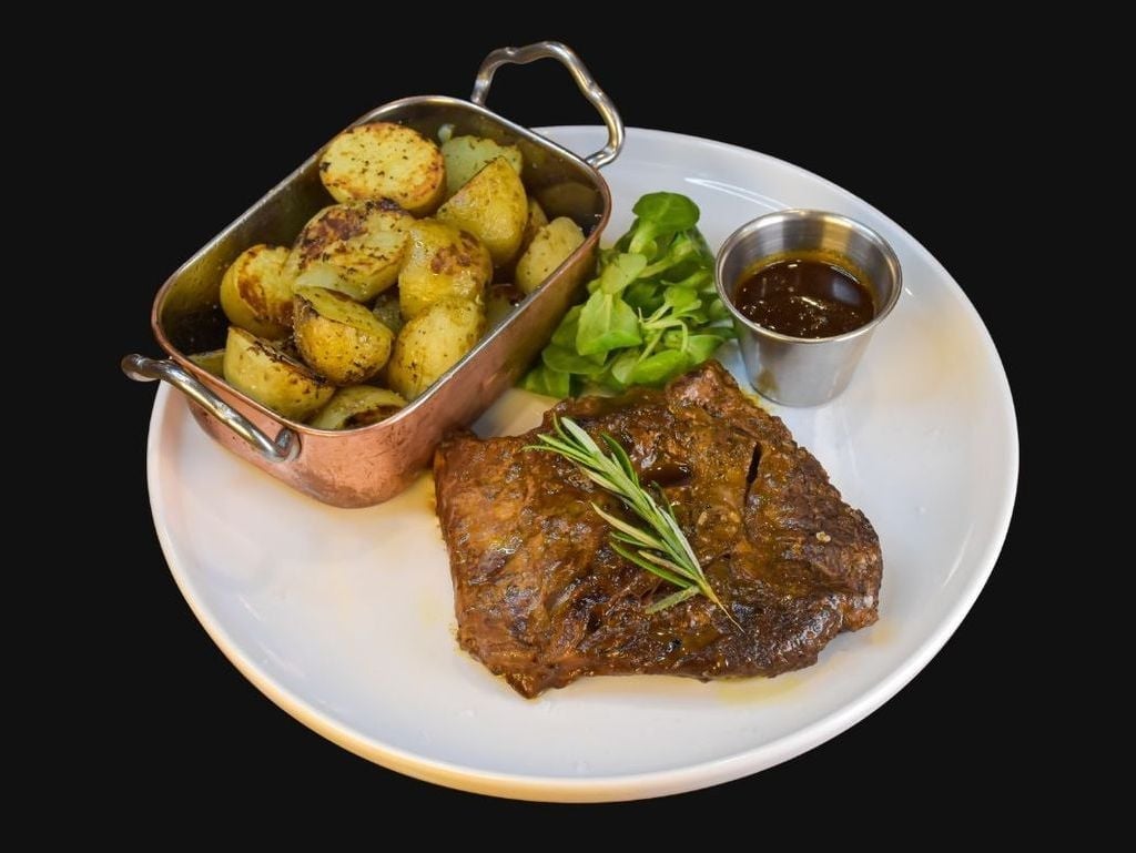 Sous-vide Rib-eye steak