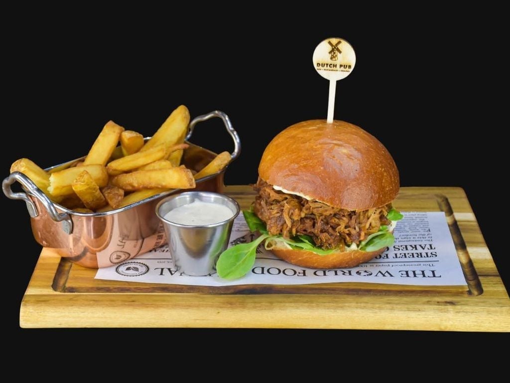 Pork Beer burger