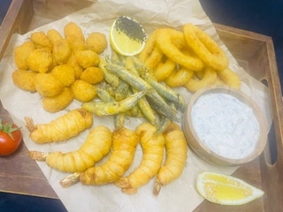 Асорті фрі з морепродуктами