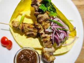 Шашлик з свинної шеї 