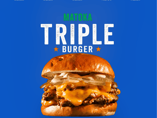 Tripple Smashed Burger
