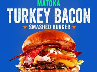 Turkey Bacon Smash Burger