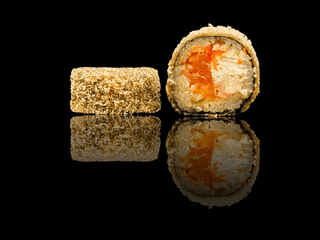 Фрі-рол манго-креветка-лосось