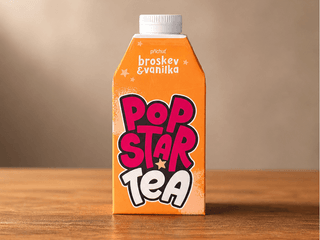 POPSTAR Tea (broskev + vanilka)
