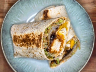 Chipotle BBQ tortilla