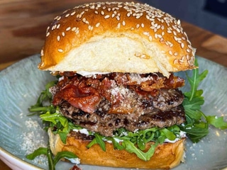 Pepe di Napoli burger 