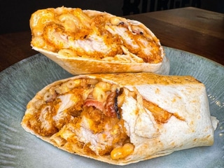 Mac & cheese burrito