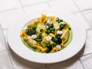RAVIOLI CARAMELLE Z RICOTTĄ I SZPINAKIEM