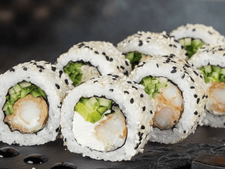 Сalifornia z krewetką tempura (8 szt.)