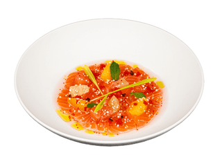 SALMON CARPACCIO