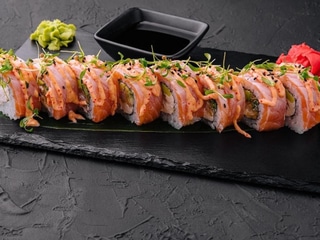 BURNT SAKE ROLL