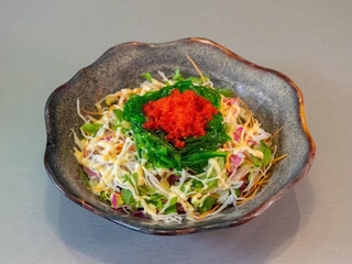 19. Tobiko Wakame Salad