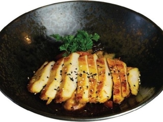 48a. Chicken Grill Rice - Ústřicová omáčka