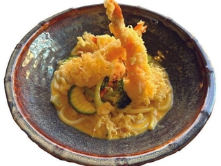 38c. Udon with Mango Curry - Kachna