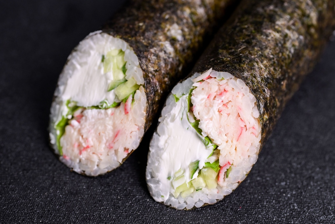 Суширітто зі сніговим крабом