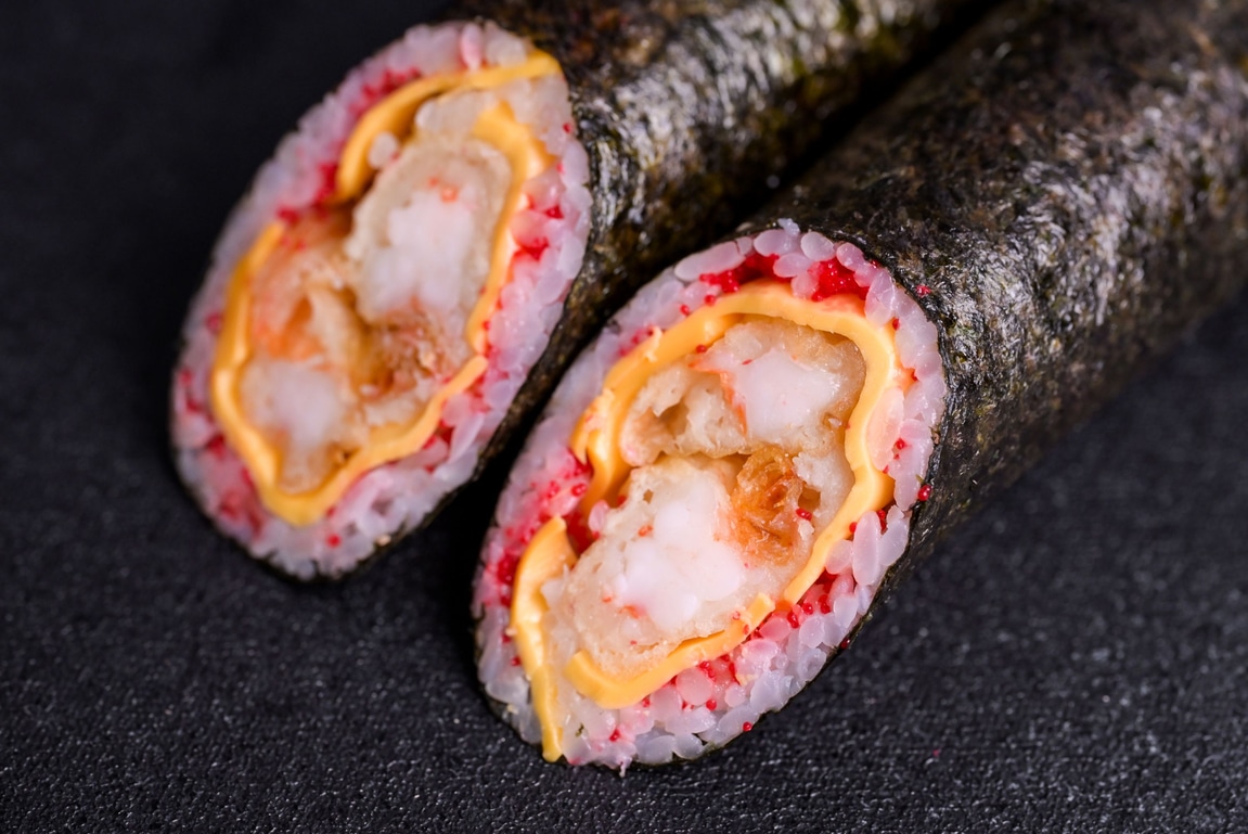 Суширітто з тигровою креветкою