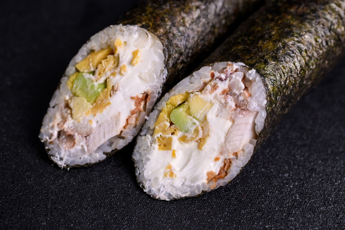 Суширітто з вугрем