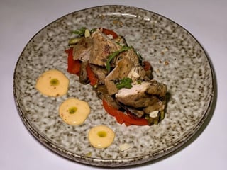 Медальйони з індички з овочами