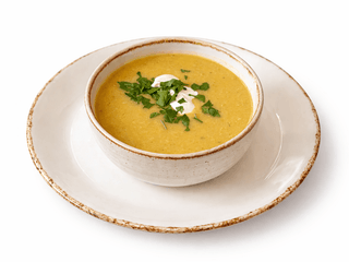 Polévka z červené čočky