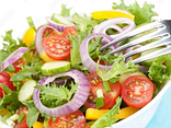 Värske roheline salat