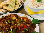 Tšillikana + riis + või naan 🌶️