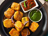 9.Paneer pakora piparmündikastmega🌶️