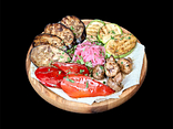 Овочі грильовані (Grilled vegetables)