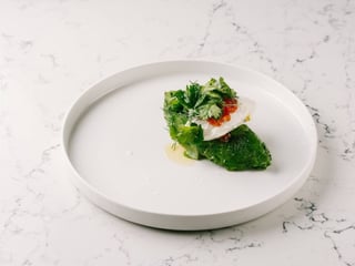 Шпинатний омлет