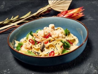 Паста Том-ям з креветками
