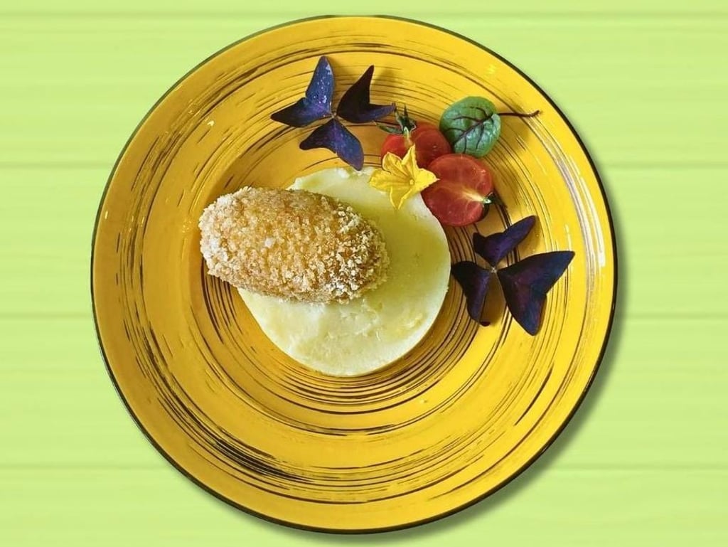 Котлета по-київськи з картопляним пюре (120/200g)