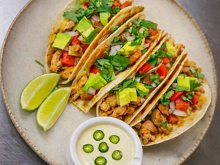 Chicken taco