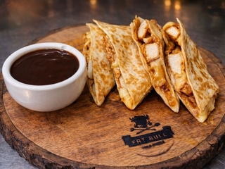 Crispy Chicken Quesadilla