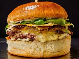 Truffle burger