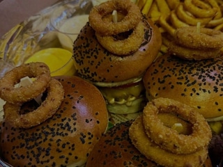 Stredný burger party box