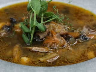 Pilzsuppe