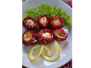 Перець солодкий чері з м'яким сиром