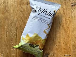 Чіпси картопляні з морською сіллю Pafritas