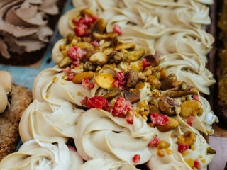 Mazurek Pistacja-Malina