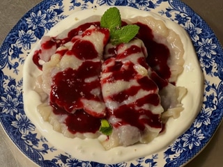 Вареники з вишнею 