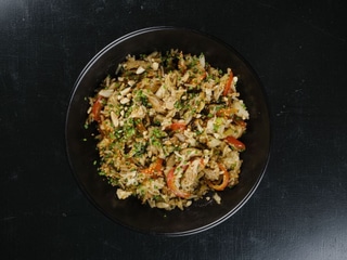 Смажений рис з куркою