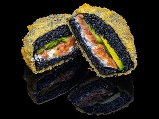 Smoked Salmon Burger